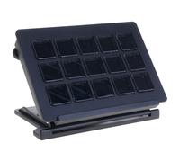 Ranuw Clavier dynamique LCD à 15 touches pour streaming, centrales de commande alternatives pour gaming, diffusion en direct, édition vidéo, clavier macro gaming