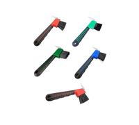 Ranuw Crochets à sabots professionnels et brosses pour un retrait rapide, outil de nettoyage doux pour le toilettage des chevaux, boutons portables