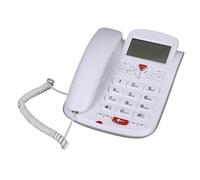 Ranuw L-51 Téléphone de table, téléphone de bureau, réseau fixe filaire avec affichage des appels entrants pour hôtels et entreprises, téléphone à grandes touches