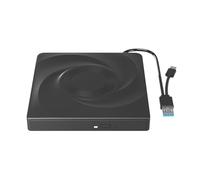 Ranuw Lecteurs optiques externes multifonctionnels USB 3.0 USB C, graveur, lecteur rapide pour ordinateur portable, ordinateur de bureau, enregistreur mobile
