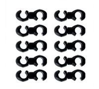 Ranuw Lot de 10 colliers de serrage pour câble de frein de vélo, levier de vitesse, pinces de guidage pour dérailleur et gestion des câbles du dérailleur