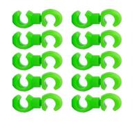 Ranuw Lot de 10 colliers de serrage pour câble de frein de vélo, levier de vitesse, pinces de guidage pour dérailleur et gestion des câbles du dérailleur