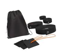 Ranuw Marquage de terrain de volley-ball d'extérieur de taille officielle, nylon clair, ligne de délimitation, ancre de sable, appareils portables, sac de transport, équipement léger de volleyball de