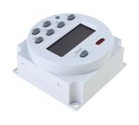 Ranuw Minuterie numérique programmable hebdomadaire électronique 7 jours, relais, écran LCD, interrupteur de commande facile à utiliser, relais programmable hebdomadaire