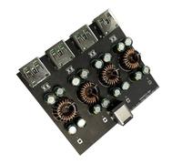 Ranuw Module de charge polyvalent à 4 ports avec protection de sécurité étendue pour plusieurs appareils, compatible avec plusieurs protocoles, multi-protocoles