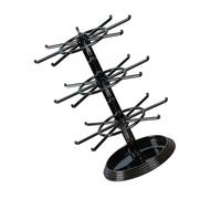 Ranuw Présentoir à bijoux rotatif multicouche, structure ABS pour colliers, bracelets, boucles d'oreilles, vitrine à 360 degrés, moderne, taille unique, comme décrit