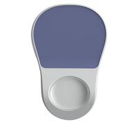 Ranuw Tapis de souris de massage ergonomique avec repose-poignet doux et dessous stable et antidérapant pour des heures d'utilisation - Tapis de souris en mousse à mémoire de forme