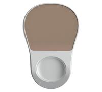Ranuw Tapis de souris de massage ergonomique avec repose-poignet doux et dessous stable et antidérapant pour des heures d'utilisation - Tapis de souris en mousse à mémoire de forme