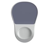 Ranuw Tapis de souris de massage ergonomique avec repose-poignet doux et dessous stable et antidérapant pour des heures d'utilisation - Tapis de souris en mousse à mémoire de forme