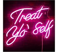 RANVEXO Pour l'emprunt de lampe au néon Treat Yourself Led pour enseigne pour Powered