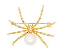 Ranvi Broches d'araignée, halloween, cadeau de vacances de Noël - Or