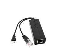 RANY 48V À 5V Poe Splitter Adaptateur USB Type C Câble Alimentation Module Poe Adaptateur Splitter Injecteur Pour Ip Caméra poe Connecteur