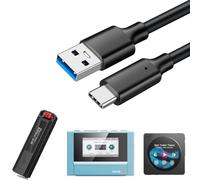 Ranyi Lot de 2 câbles de charge/données pour lecteur de musique FiiO MP3 USB-C Type-C