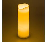 Raopuzi Pilier LED Bougie Bougies Cierges LED à Piles en Cire Véritable Effet Fondu 30 * 10 CM