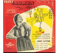 Raoul Jobin - Carmen - Bizet - Opéra en 4 actes - Coffret de 3 disques vinyle 33 tours