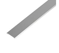 Raouoae Barre De Seuil en Aluminium Anodisé 90 Cm* 3 Bandes Autocollantes Écologiques Faciles À Couper pour Portes Et Sols Idéal pour Transitions De Sol(Gray,W:6cm T:1.8MM)