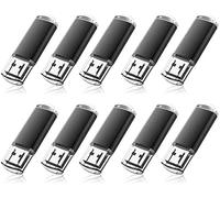 RAOYI 10 pcs USB Flash Drive USB2.0 Memory Stick mémoire Disque Pen Drive 4 G Noir