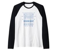 Rap à l'ancienne : Ghetto Blaster Manche Raglan