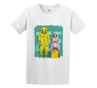 Rap Rave Group Die Antwoord Logo Men T-Shirt White Unisex Tops Casual Tee M