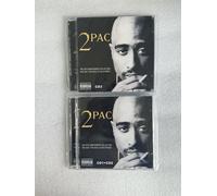 Rap Tupac Amaru Shakur Music CD Collection 10e anniversaire par 2Pac Album 3 pièces enregistrement de musique Cosplay Walkman voiture pistes sonores boîte 3pcs Music CD