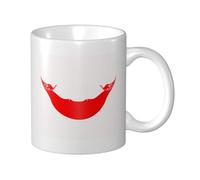Rapa NUI Tasse en céramique avec drapeau élégant pour la maison et le bureau 325 ml