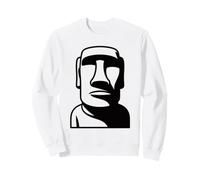 Rapa NUI Tête de l'île de Pâques Moai Rapa NUI Sweatshirt