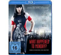 WHAT HAPPENED TO MONDAY? - RAPACE,NOOMI/CLOSE,GLENN,DAFOE,WILLEM/+ BLU-RAY NEUF