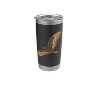 Rapaces en vol - Buse variable Gobelet isotherme en acier inoxydable double paroi