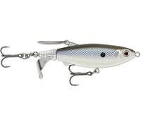 Rapala Clap Tail 110 Topwater Leurre de Surface Dur pour pêche au Bar Action de Queue Claquement Fort 11,4 cm Noir Back Shad