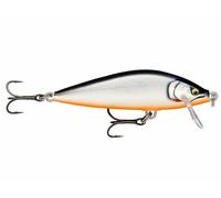Rapala - Leurre de Pêche Countdown Elite - Matériel de Pêche avec Construction Balsa - Leurre d'Eau Douce Coulant - Profondeur de Nage 1,2m - Taille7,5cm/10g - Fabriqué en Estonie - Gilded Silver Shad