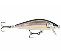 Rapala - Leurre de Pêche Countdown Elite - Matériel de Pêche avec Construction Balsa - Leurre d'Eau Douce Coulant - Profondeur de Nage 1,2m - Taille 7,5cm / 10g - Fabriqué en Estonie - Gilded Wakasagi