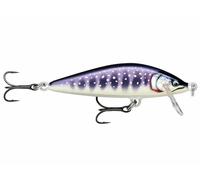 Rapala - Leurre de Pêche Countdown Elite - Matériel de Pêche avec Construction Balsa - Leurre Pêche d'Eau Douce Coulant - Profondeur de Nage 1,2m - Taille7,5cm/10g - Fabriqué en Estonie - Gilded Iwana