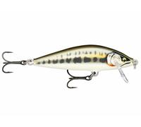 Rapala Leurre Countdown Elite – en balsa coulant 7,5 cm 10 g Profondeur de nage 1,2 m Gilded Minnow