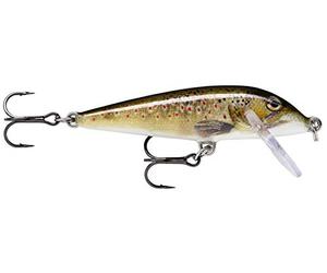 Rapala Countdown Leurre de Pêche Coulant Balsa Eau Douce | Construction balsa artisanale - Leurre coulant eau douce - Tailles 5 à 11 cm - Coloris naturels - Fabriqué en Estonie