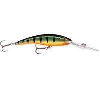 Rapala Leurre de pêche Deep Tail Dancer 09 Flash Perch Balsa Bavette 9 cm 13 g Nage 6 m Flottant