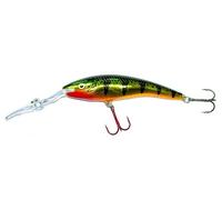 Rapala Leurre de pêche Deep Tail Dancer 09 Flash Perch Balsa Bavette 9 cm 13 g Nage 6 m Flottant