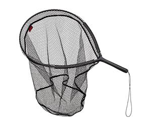Rapala, Épuisette Flottante Single Hand Flotting Net RNFSHN-M, Matériel de Pêche, Taille Unique, Couleur Noir, Idéale pour Pêche en Eau Douce et Salée, Durable et Pratique