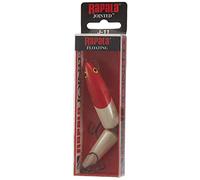 Rapala - Jointed un leurre eau douce pour les truites, saumons, perches, sandres black bass et brochets - 13cm,18g coloris Red Head