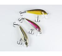 Rapala – Kit de 3 leurres CD05 Artistic – Balsa, coulants 0,9–1,8 m, 5 cm/5 g – Coloris Truite