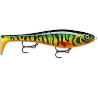 Rapala - Leurre de Pêche X-Rap Peto - Matériel de Pêche avec Queue Souple - Leurre Pêche d'Eau Douce - Profondeur de Nage 0.5 - 1 m - Taille 20 cm / 83 g - Fabriqué en Estonie - Hot Tiger Pike