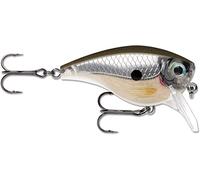 Rapala - Leurre de Pêche BX Mid Brat - Matériel de Pêche avec Construction Balsa/Plastique - Leurre d'eau Douce - Profondeur de Nage 1,8m - Taille 6cm/13g - Fabriqué en Estonie - Pearl Grey Shiner