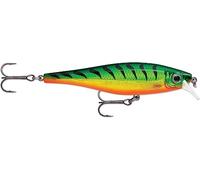 Rapala - Leurre de Pêche BX Minnow - Leurre Pêche en Balsa - Matériel de Pêche d’Eau Douce - Poissons et Carnassiers - Prof de Nage 0.9-1.5m - Taille 10cm/12g - Fabriqué en Estonie - Firetiger