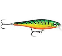 Rapala - Leurre de Pêche BX Minnow - Leurre Pêche en Balsa - Matériel de Pêche d’Eau Douce pour Poissons et Carnassiers - Prof de Nage 0.6-1.2m - Taille 7cm/7g - Fabriqué en Estonie - Firetiger
