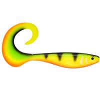 Rapala, Leurre de Pêche Carnassier Soft Otus, Taille : 18 cm/52 g, Leurre Eau Douce, Profondeur de Nage Variable, Matériel de Pêche en Plastique, Fire Tiger FT