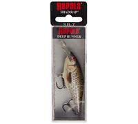Rapala, Leurre de Pêche Classiques, Shad Rap, Taille : 7 cm/8 g, Leurre Eau Douce Flottant, Profondeur de Nage : 1,5-3,3 m, Matériel de Pêche en Balsa, Live Roach ROL