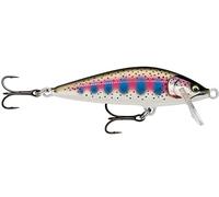 Rapala - Leurre de Pêche Countdown Elite Construction Balsa - Leurre Eau Douce Coulant - Profondeur de Nage 0,9m - Taille 4,5cm / 3,5g - Fabriqué en Estonie - Gilded Rainbow Trout