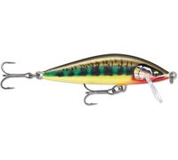 Rapala - Leurre de Pêche Countdown Elite - Matériel de Pêche avec Construction Balsa - Leurre d'Eau Douce Coulant - Profondeur de Nage 1,2m - Taille 7,5cm / 10g - Fabriqué en Estonie - Gilded Vairon