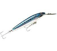 Rapala Blue Sardine Countdown Magnum-Matériel Corps en Abachi-Leurre Pêche en Mer-Profondeur de Nage 2.7-3.3m-Taille 7cm / 12g-Fabriqué en Estonie Unisex-Adult, 22 cm / 100 g