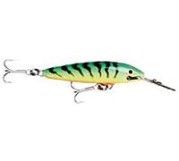 Rapala - Leurre de Pêche Countdown Magnum - Matériel de Pêche avec Corps en Abachi - Leurre Pêche en Mer - Profondeur de Nage 2.7-3.3m - Taille 7cm / 12g - Fabriqué en Estonie - Firetiger