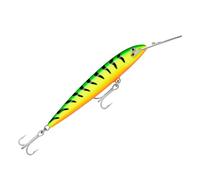 Rapala - Leurre de Pêche CountDown Magnum - Matériel de Pêche avec Corps en Abachi - Leurre Pêche en Mer - Profondeur de Nage 5.4-6.3m -Taille 18cm / 70g- Fabriqué en Estonie - Firetiger